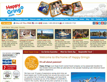 Tablet Screenshot of happygringo.com